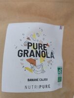 PURE GRANOLA (banane cajou)