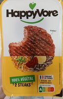 2 Steaks végétaux et gourmands