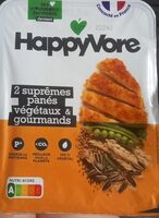 Suprêmes panés végétaux et gourmands