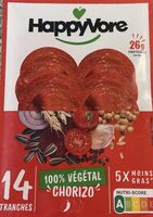 Chorizo végétal & gourmand