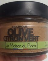 Houmous Olive citron vert