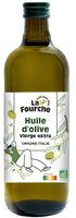 Huile d'olive vierge extra origine Italie bio