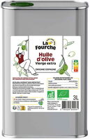 Huile d'olive vierge extra origine Espagne bio