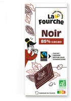 Chocolat noir 85% République Dominicaine bio et équitable