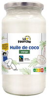 Huile de coco vierge bio et équitable