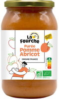 Purée pomme abricot bio