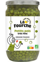 Petits pois très fins bio