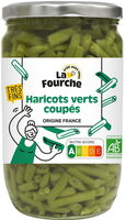 Haricots verts coupés très fins bio