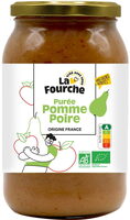 Purée Pommes Poires Bio
