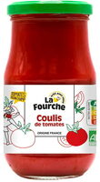 Coulis de tomates bio
