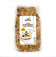 Muesli croustillant duo choco bio