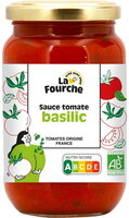 Sauce tomate basilic bio