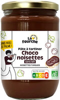 Pâte à Tartiner Chocolat Noisette Sans Lait Bio