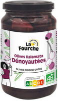 Olives Kalamata dénoyautées bio
