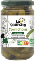 Cornichons au vinaigre bio