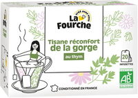 Tisane réconfort de la gorge bio