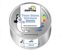 Thon germon au naturel pêche responsable