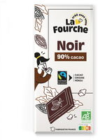 Chocolat noir 90% Pérou bio et équitable