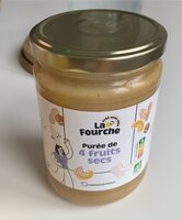 Purée de 4 fruits secs