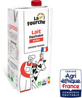 Lait entier bio et équitable