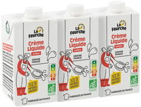 Crème entière liquide bio
