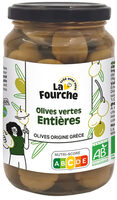 Olives vertes entières bio