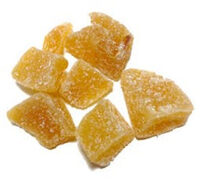 Gingembre confit cubes bio en sachet kraft