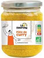 Pâte de curry jaune bio
