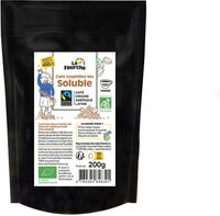 Café soluble lyophilisé bio équitable