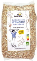 Petits flocons d'avoine sans gluten bio