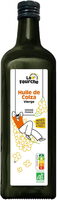 Huile de colza vierge origine France bio