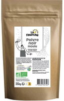 Poivre noir moulu bio