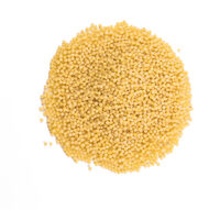 Pâtes perlées blanches bio en sachet kraft