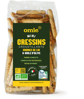 Gressins aux graines de lin