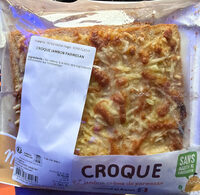 Croque Jambon crème de parmesan