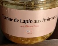 Terrine de lapin aux fruits secs