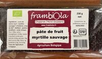 Pate de fruit myrtille