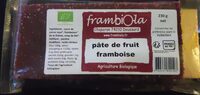 Pâte de fruit framboise