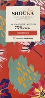 Chocolat noir myrtilles 73% Philippines