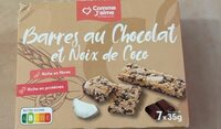 Barres de céréales a la noix ee coco