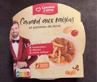 Canard aux raisins