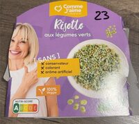 Risotto aux légumes verts