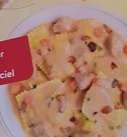 Raviolis aux girolles