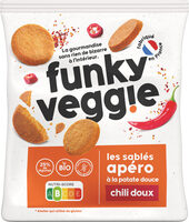 Les sablés apéro à la patate douce - Chili doux