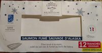 Saumon fumé sauvage d'alaska