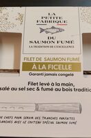 Filet de saumon fume a la ficelle