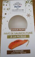 Pavé de saumon fumé à la ficelle