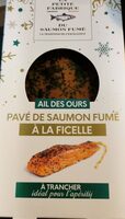 Pavé de saumon fumé a la ficelle
