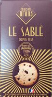 Le sablé pépites de chocolat