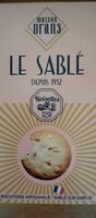 Le sablé noisettes beurre AOP